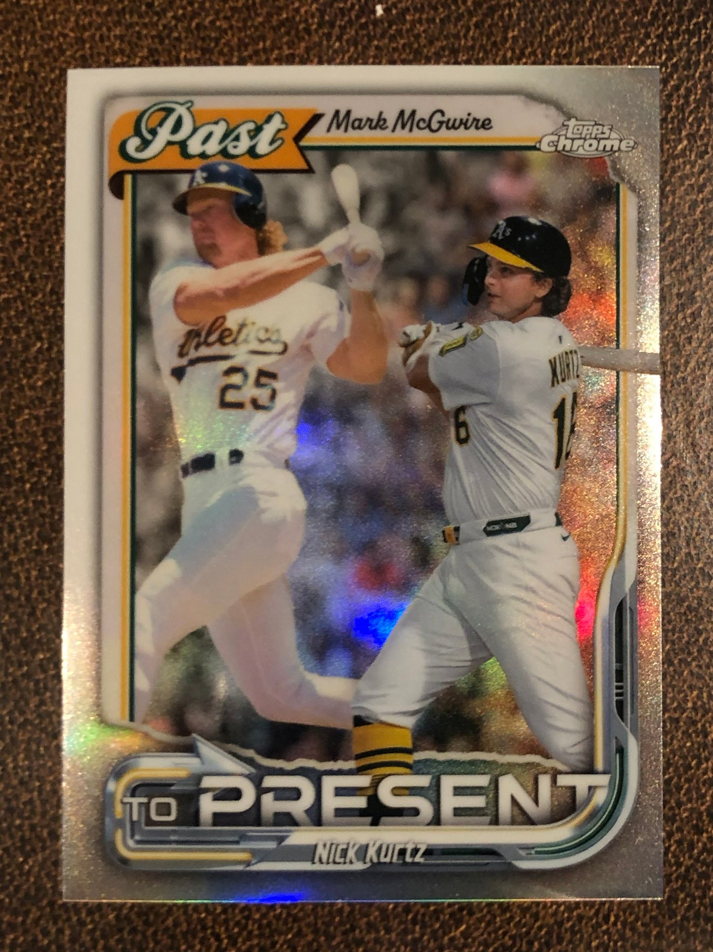 Nick Kurtz - 2026 Topps Chrome - Past to Present Insert - Athletics