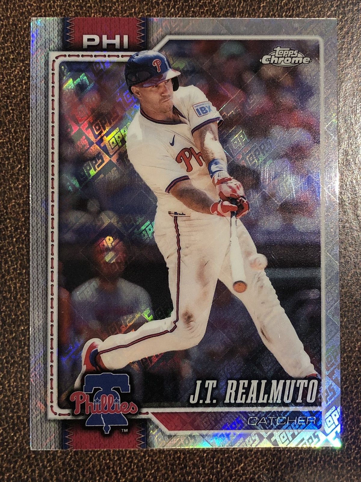 J.T. Realmuto - 2026 Topps Chrome - Fanatics Topps Foil - Phillies