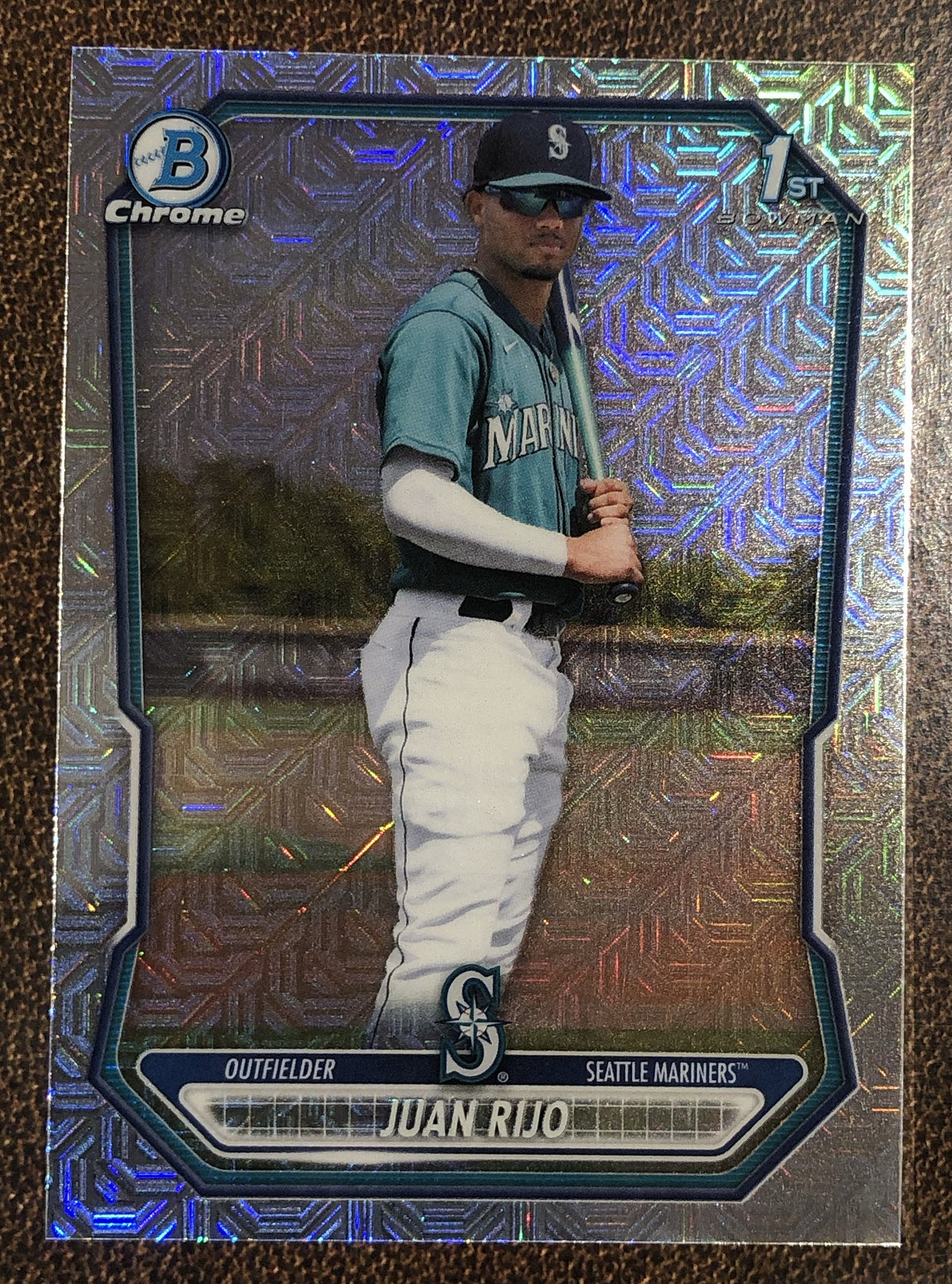 Juan Rijo - 2026 Bowman Chrome - 1st Bowman MOJO - Mariners
