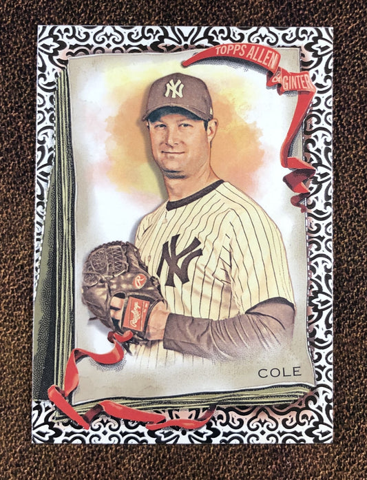 Gerrit Cole - 2026 Topps Allen & Ginter - Foil Filagree - Yankees