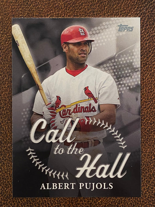 Albert Pujols - 2025 Topps Series 1 - Call to the Hall - Cardinals
