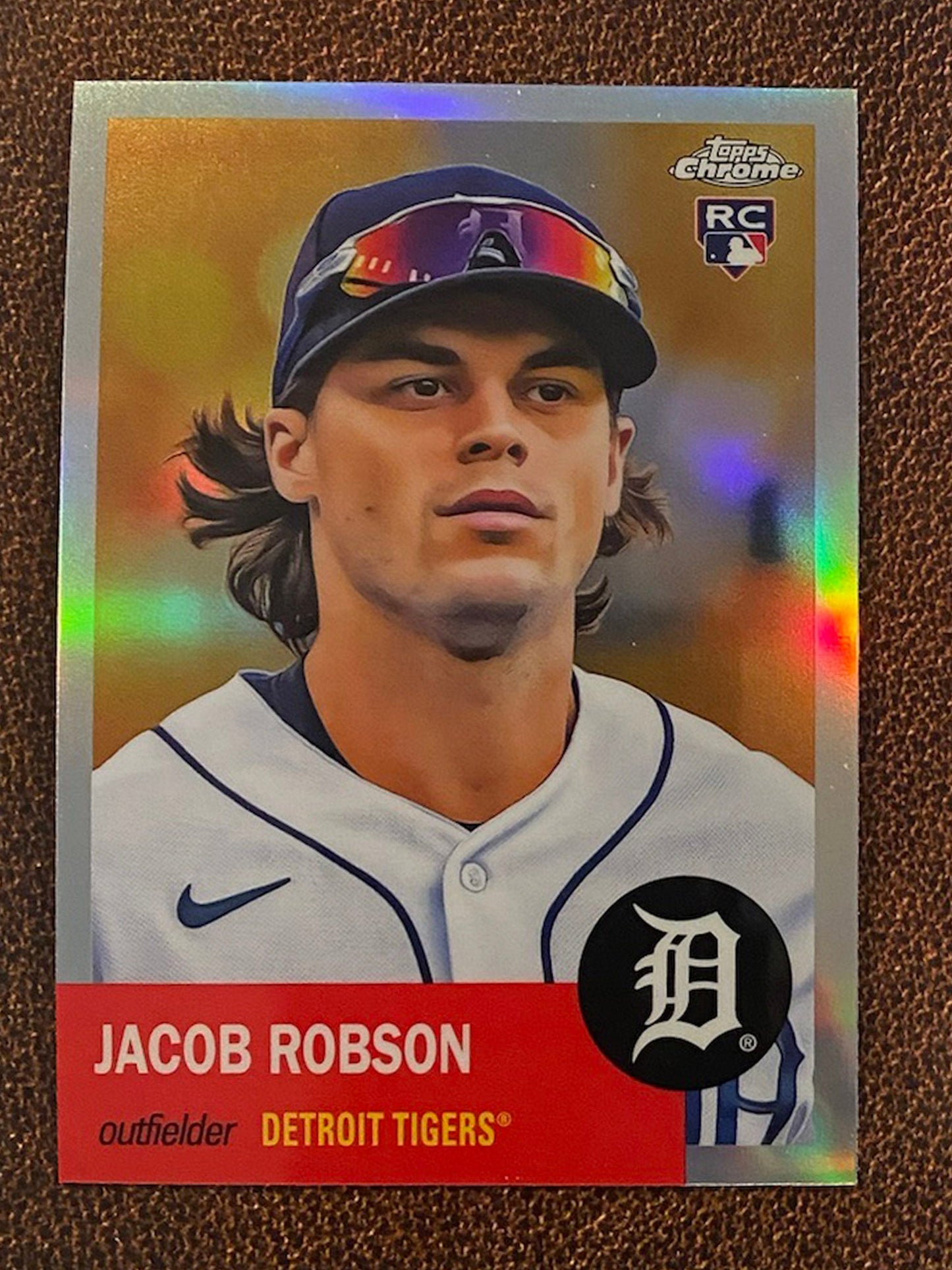 Jacob Robson - 2022 Topps Chrome Platinum Anniversary - Refractor - Tigers