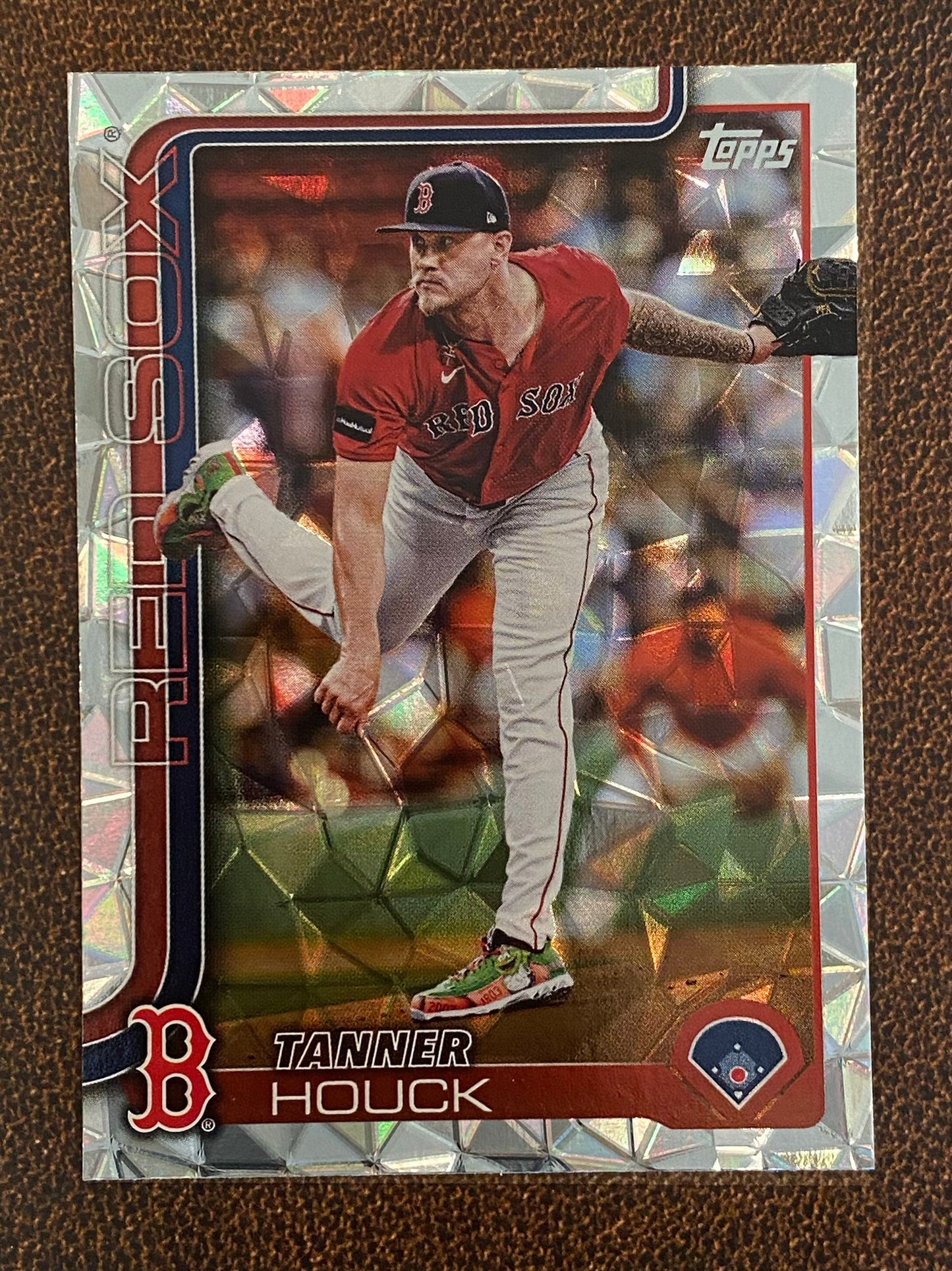 Tanner Houck - 2025 Topps Series 1 - Diamante - Red Sox