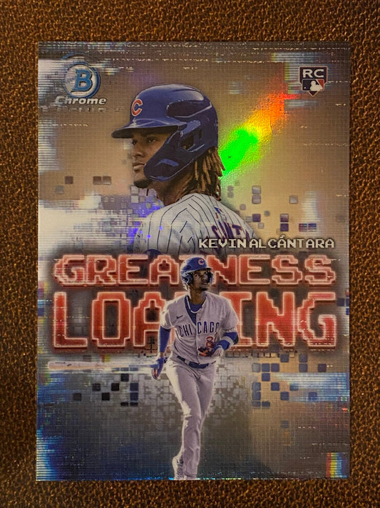 Kevin Alcantara - 2025 Bowman - Greatness Loading - Cubs