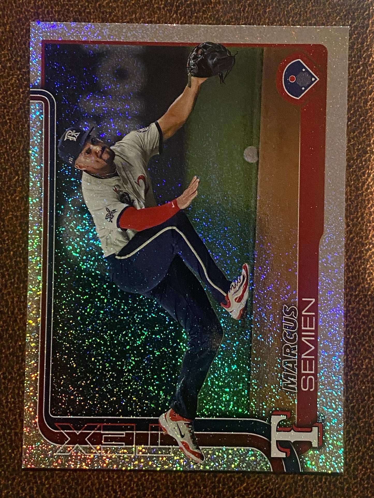Marcus Semien - 2025 Topps Series 2 - Sandglitter - Rangers