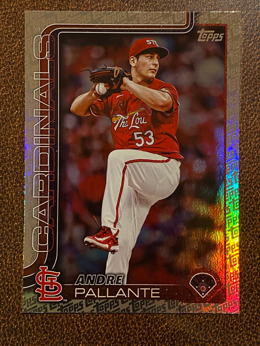 Andre Pallante - 2025 Topps Series 2 - Fanatics Exclusive Topps Foil Border - Cardinals