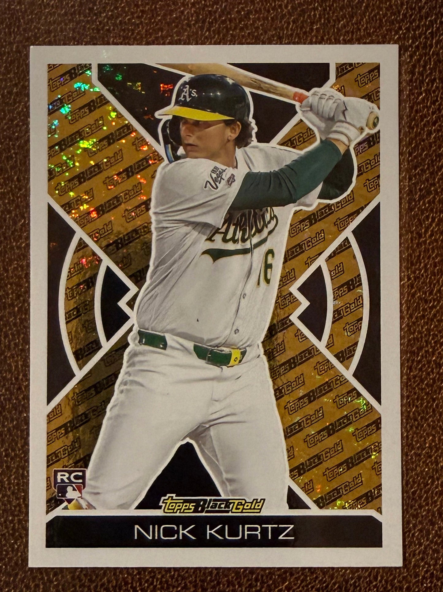 Nick Kurtz - 2025 Topps Update - Black Gold Insert - Athletics