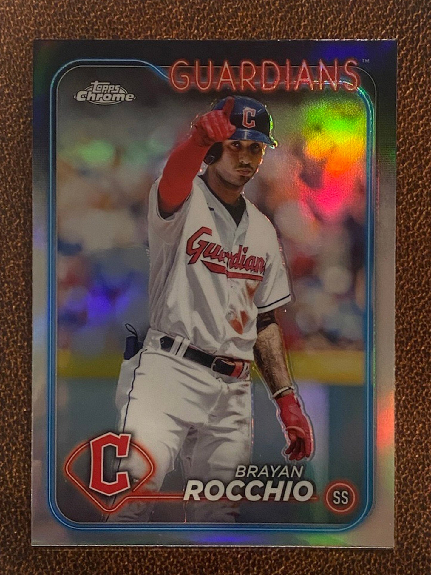 Brayan Rocchio - 2024 Topps Chrome - Refractor - Guardians