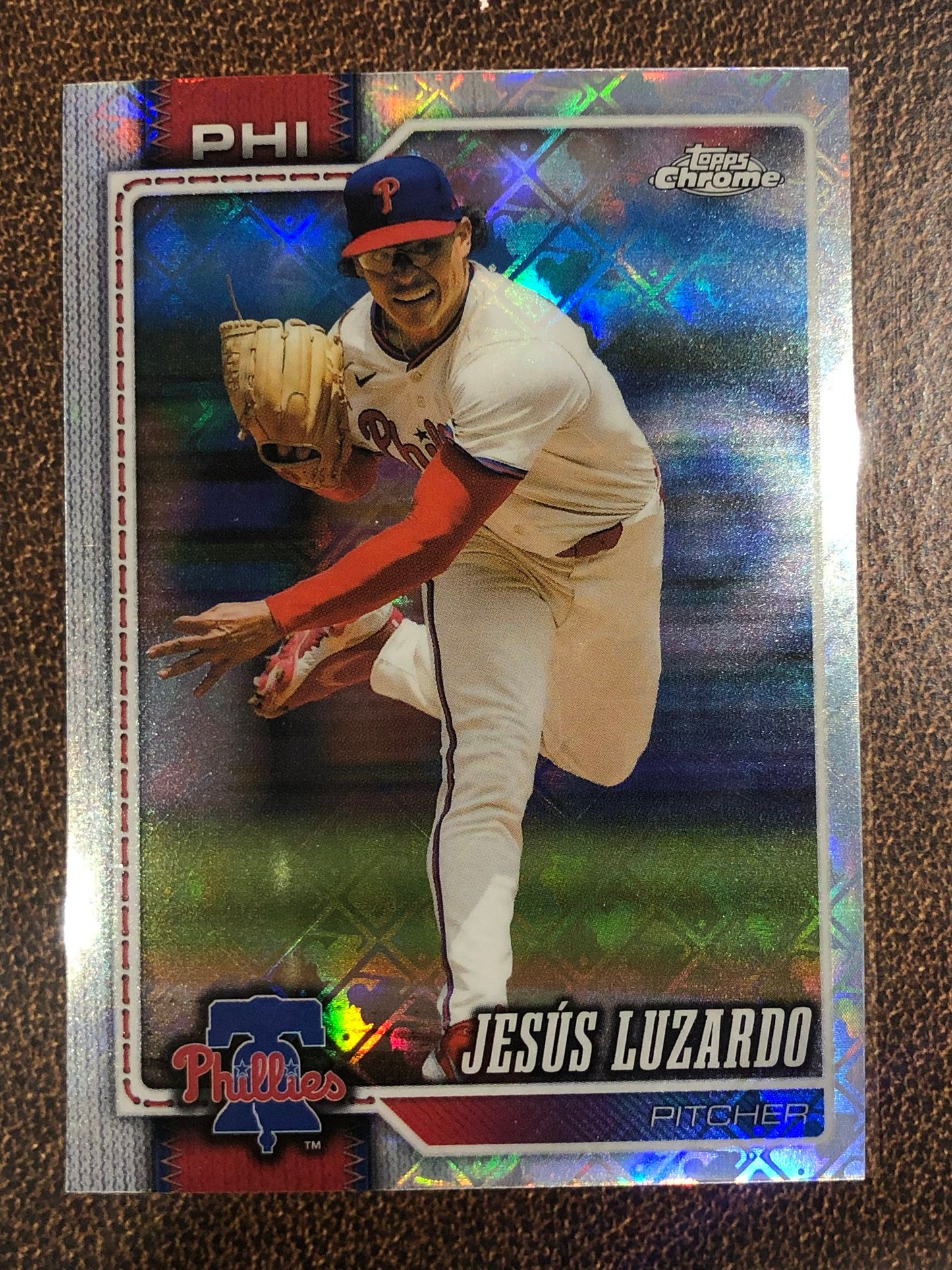 Jesus Luzardo - 2026 Topps Chrome Logofractor - Base Logofractor - Phillies