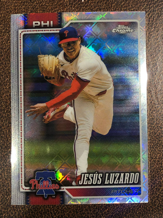 Jesus Luzardo - 2026 Topps Chrome Logofractor - Base Logofractor - Phillies