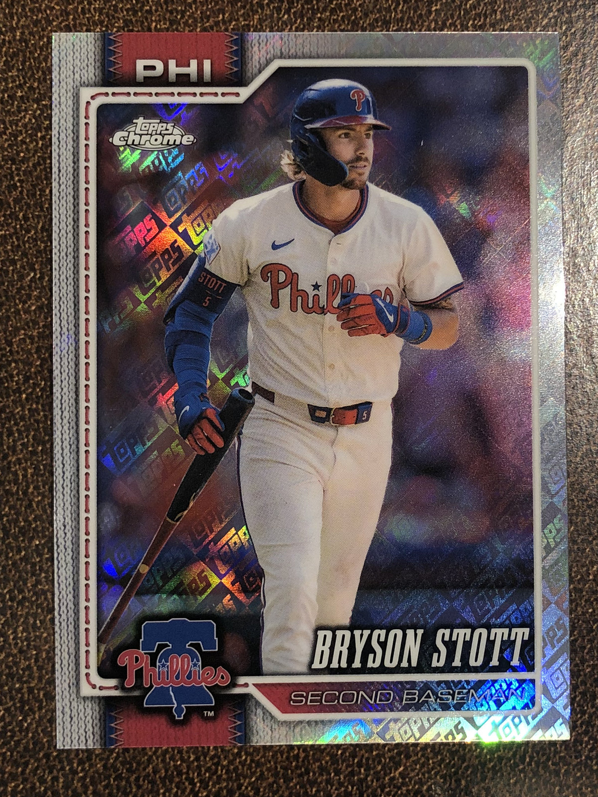 Bryson Stott - 2026 Topps Chrome - Fanatics Topps Foil - Phillies