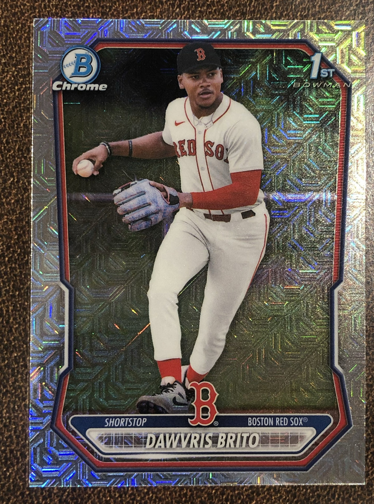 Dawvris Brito - 2026 Bowman Chrome - 1st Bowman MOJO - Red Sox