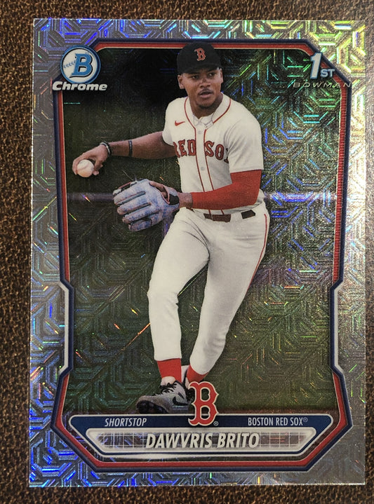 Dawvris Brito - 2026 Bowman Chrome - 1st Bowman MOJO - Red Sox