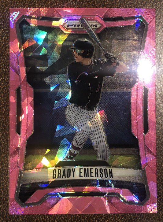 Grady Emerson - 2026 Panini Prizm - Pink Ice - No Team