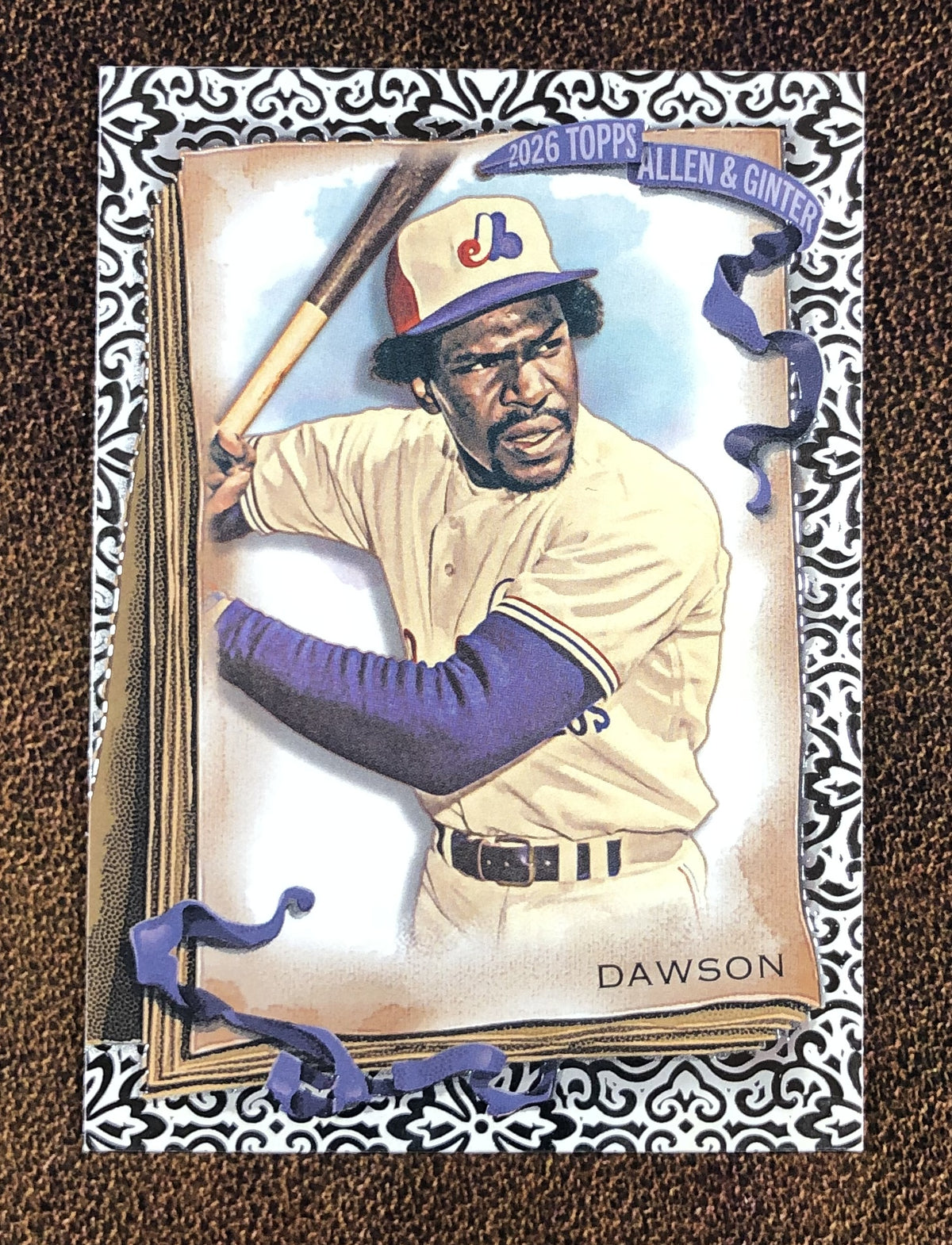 Andre Dawson - 2026 Topps Allen & Ginter - Foil Filagree - Expos