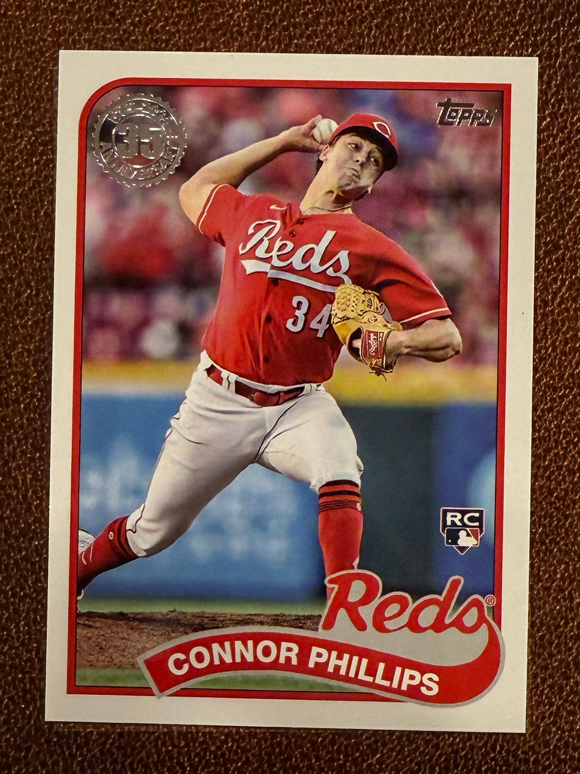 Conner Phillips Reds Connor Phillips - 2024 Topps Update - 1989 Insert - Reds – Western NY ...