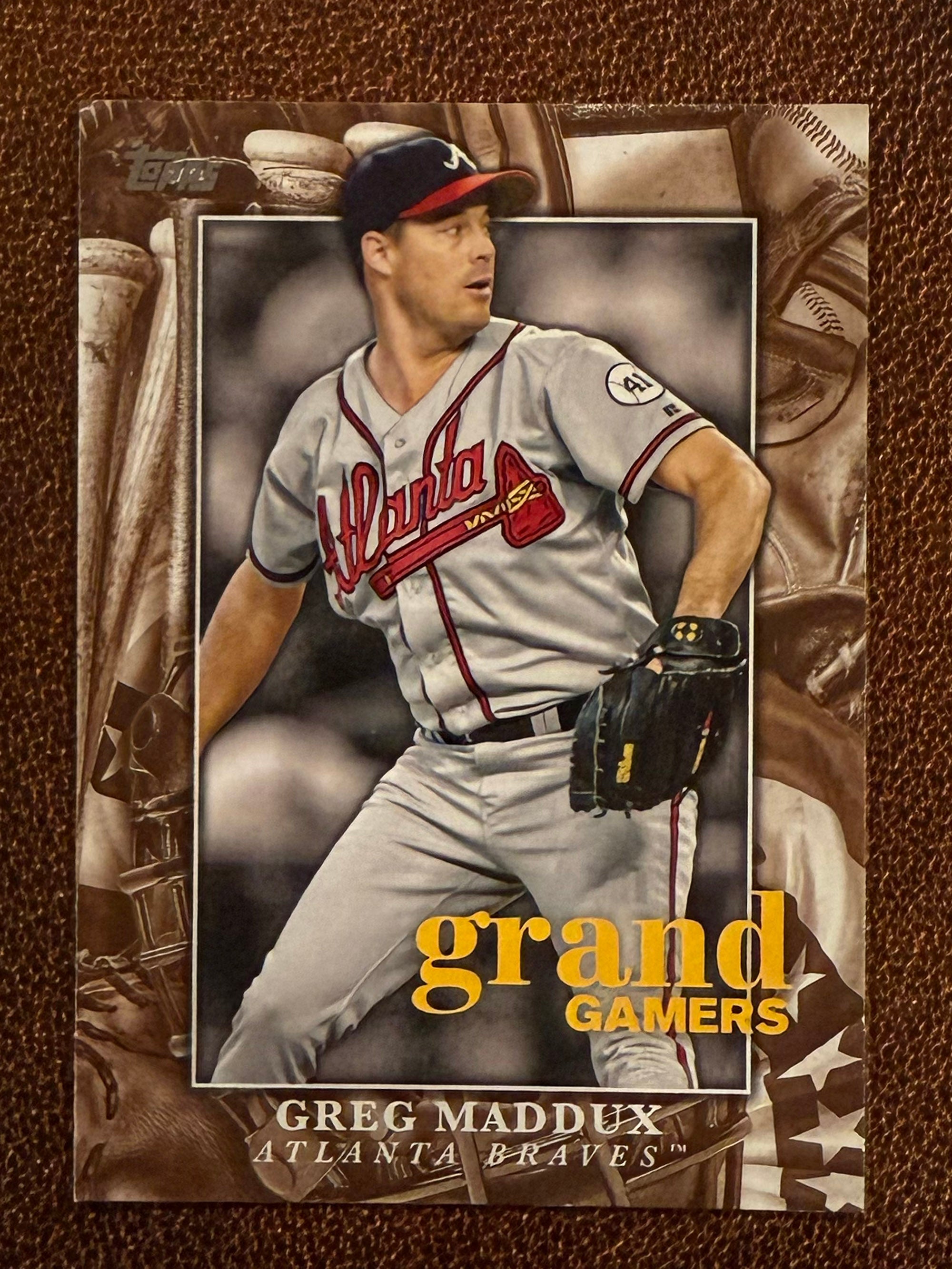 Greg Maddux - 2024 Topps Series 1 - Grand Gamers - Braves