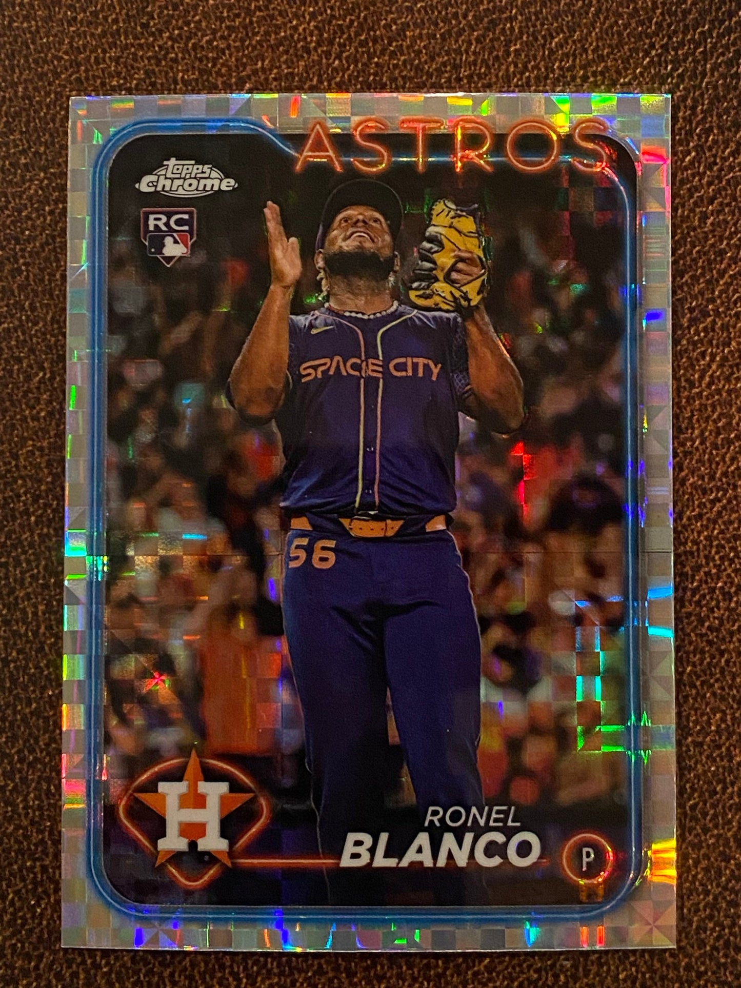 Ronel Blanco - 2024 Topps Chrome Update - XFractor - Astros