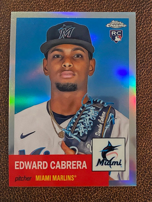 Edward Cabrera - 2022 Topps Chrome Platinum Anniversary - Refractor - Marlins