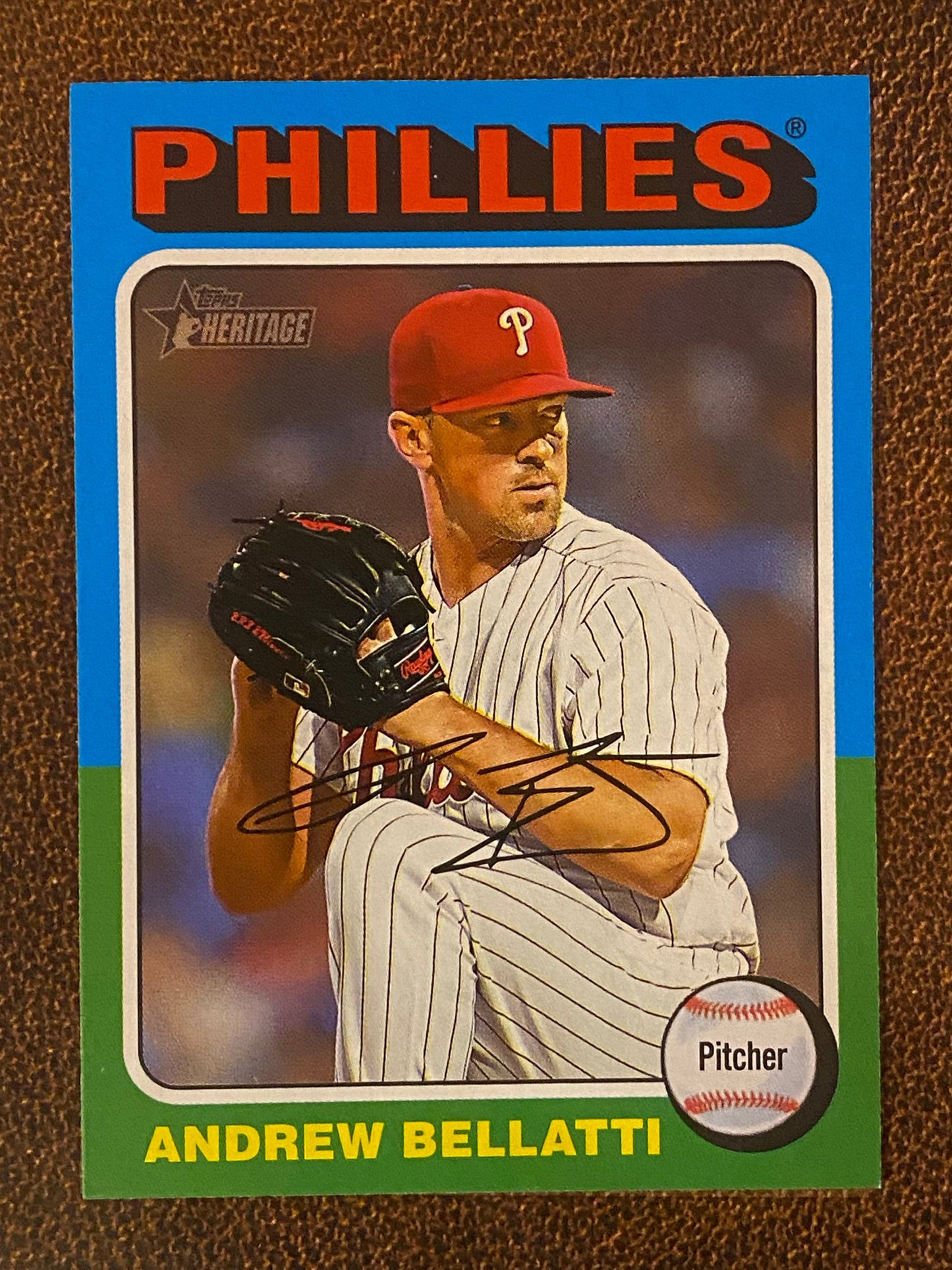 Andrew Bellatti - 2024 Topps Heritage - Low Number Short Prints - Phillies
