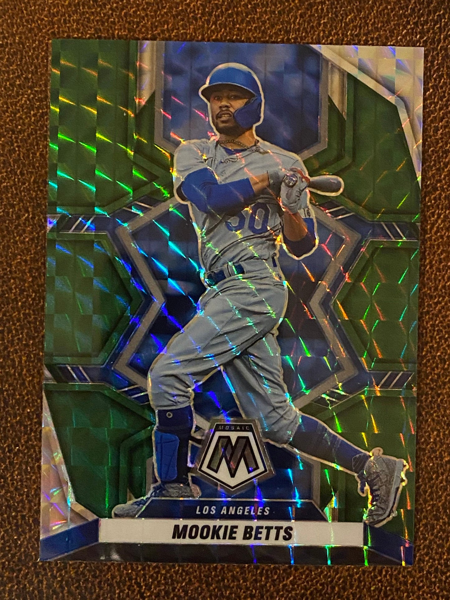 Mookie Betts - 2022 Mosaic - Green - Dodgers