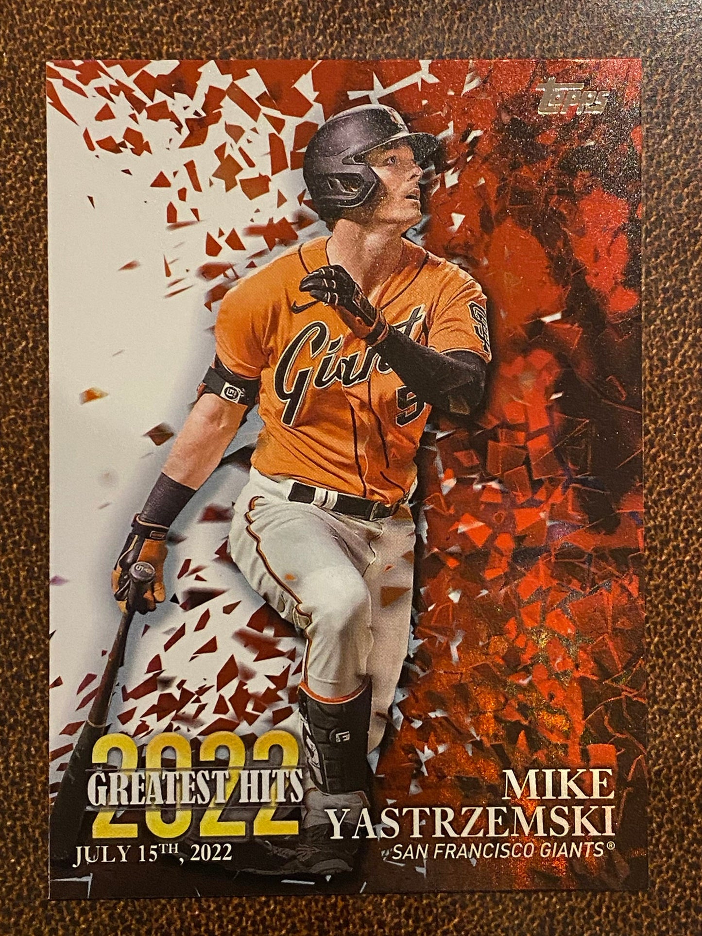 Mike Yastrzemski - 2023 Topps Series 1 - Greatest Hit Inserts - Giants