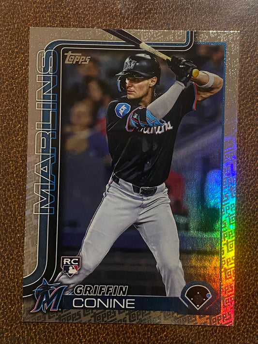 Griffin Conine - 2025 Topps Series 2 - Fanatics Exclusive Topps Foil Border - Marlins