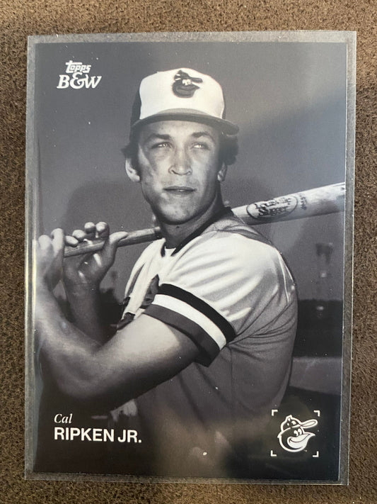 Cal Ripken Jr. - 2025 Topps Black & White - Legend SP - Orioles