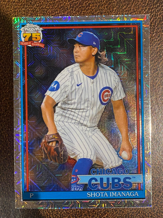 Shota Imanaga - 2026 Topps Series 1 - Mojo Refractor - Cubs