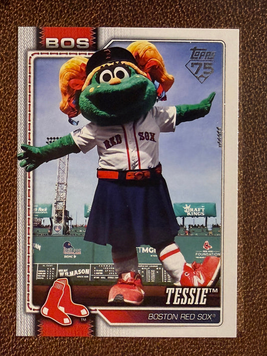Tessie - 2026 Topps Series 1 - Mascots Insert - Red Sox