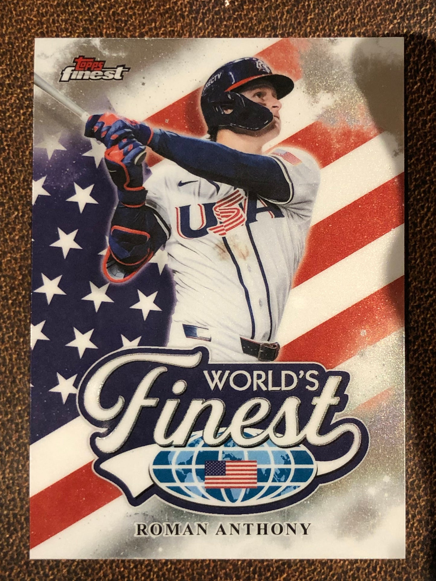 Roman Anthony - 2026 Topps Finest - World's Finest - Red Sox