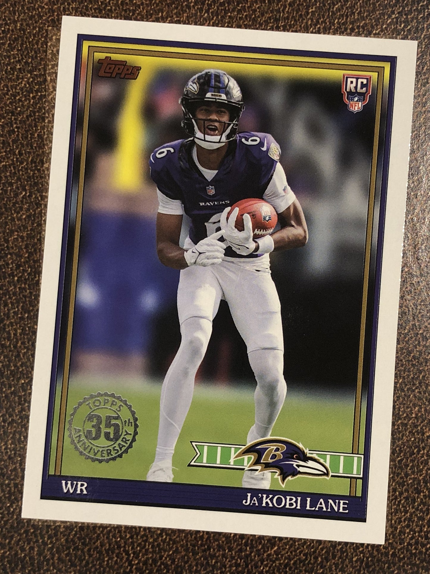 Ja'Kobi Lane - 2026 Topps Flagship - 1991 Insert - Ravens