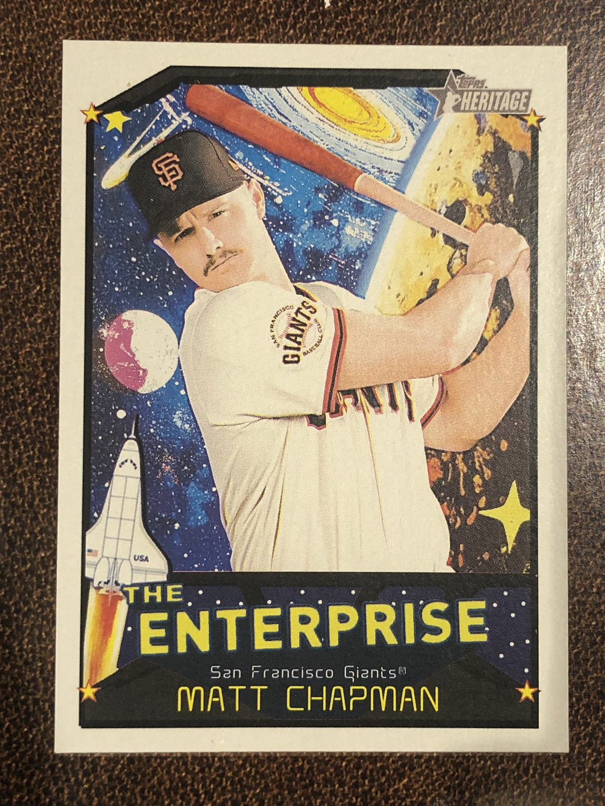 Matt Chapman - 2026 Topps Heritage - The Enterprise - Giants