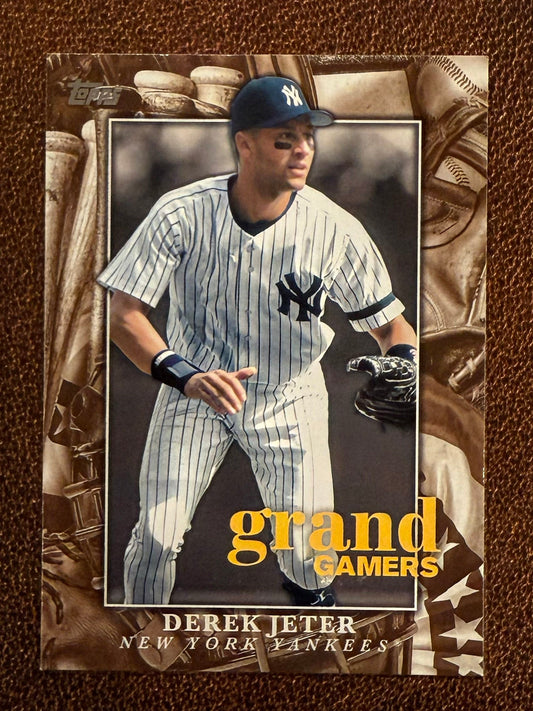 Derek Jeter - 2024 Topps Series 1 - Grand Gamers - Yankees