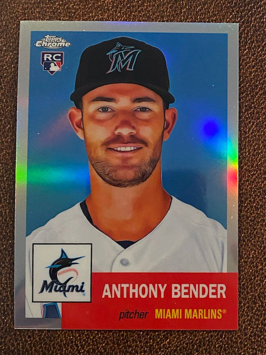 Anthony Bender - 2022 Topps Chrome Platinum Anniversary - Refractor - Marlins