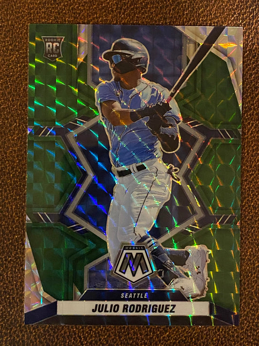 Julio Rodriguez - 2022 Mosaic - Green - Mariners