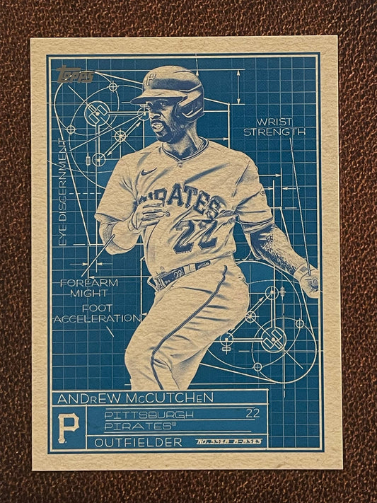 Andrew McCutchen - 2024 Topps Series 1 - Superstar Blueprint - Pirates