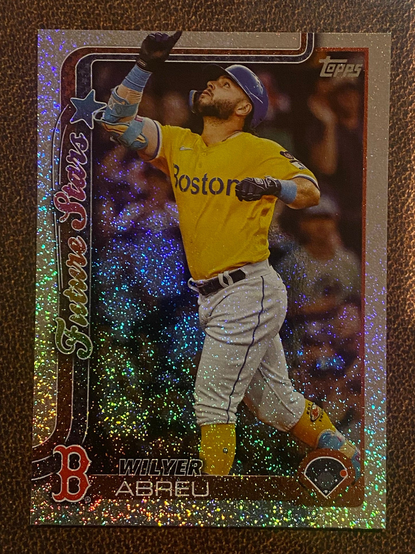 Wilyer Abreu - 2025 Topps Series 2 - Sandglitter - Red Sox