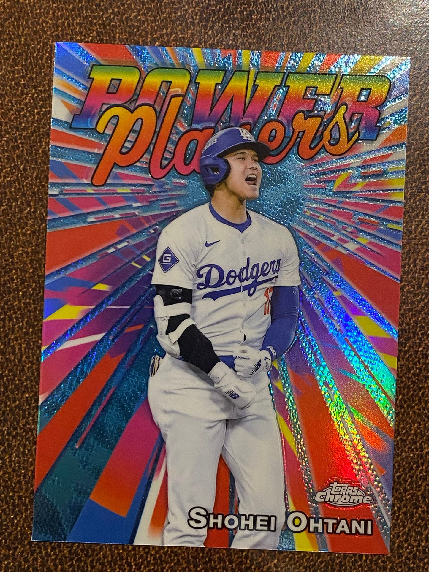Shohei Ohtani - 2025 Topps Chrome - Power Players - Dodgers