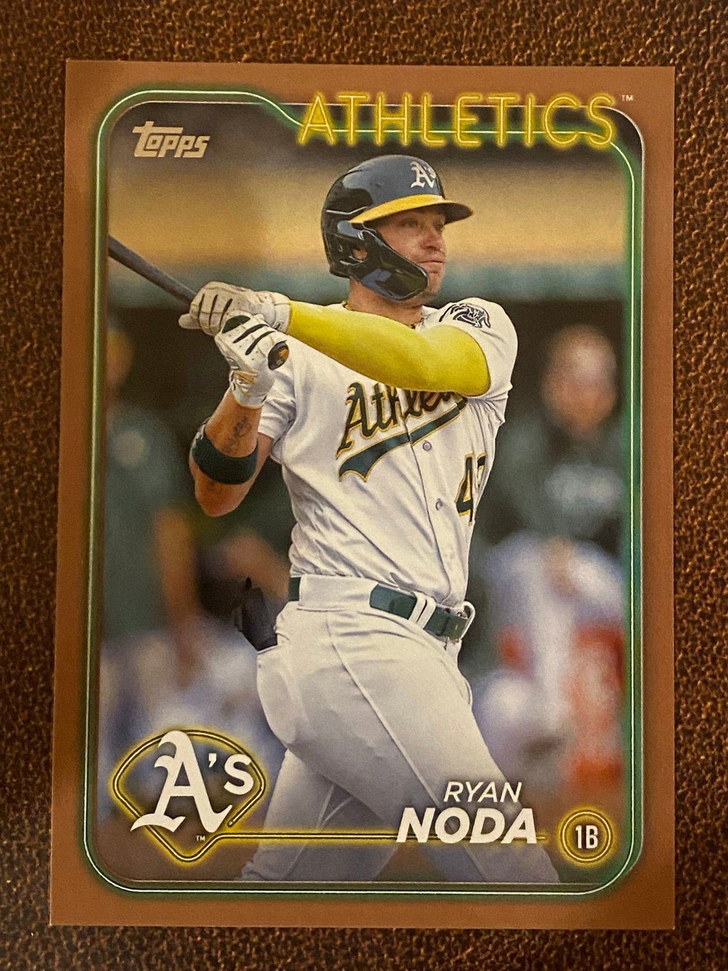 Ryan Noda - 2024 Topps Series 2 - Gold /2024 - Athletics