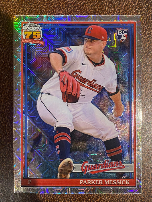 Parker Messick - 2026 Topps Series 1 - Mojo Refractor - Guardians