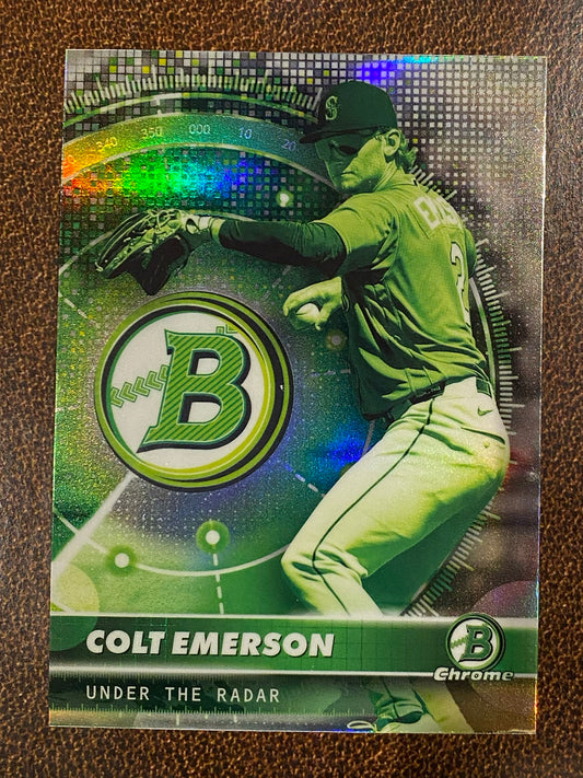 Colt Emerson - 2026 Bowman - Under the Radar Insert - Mariners