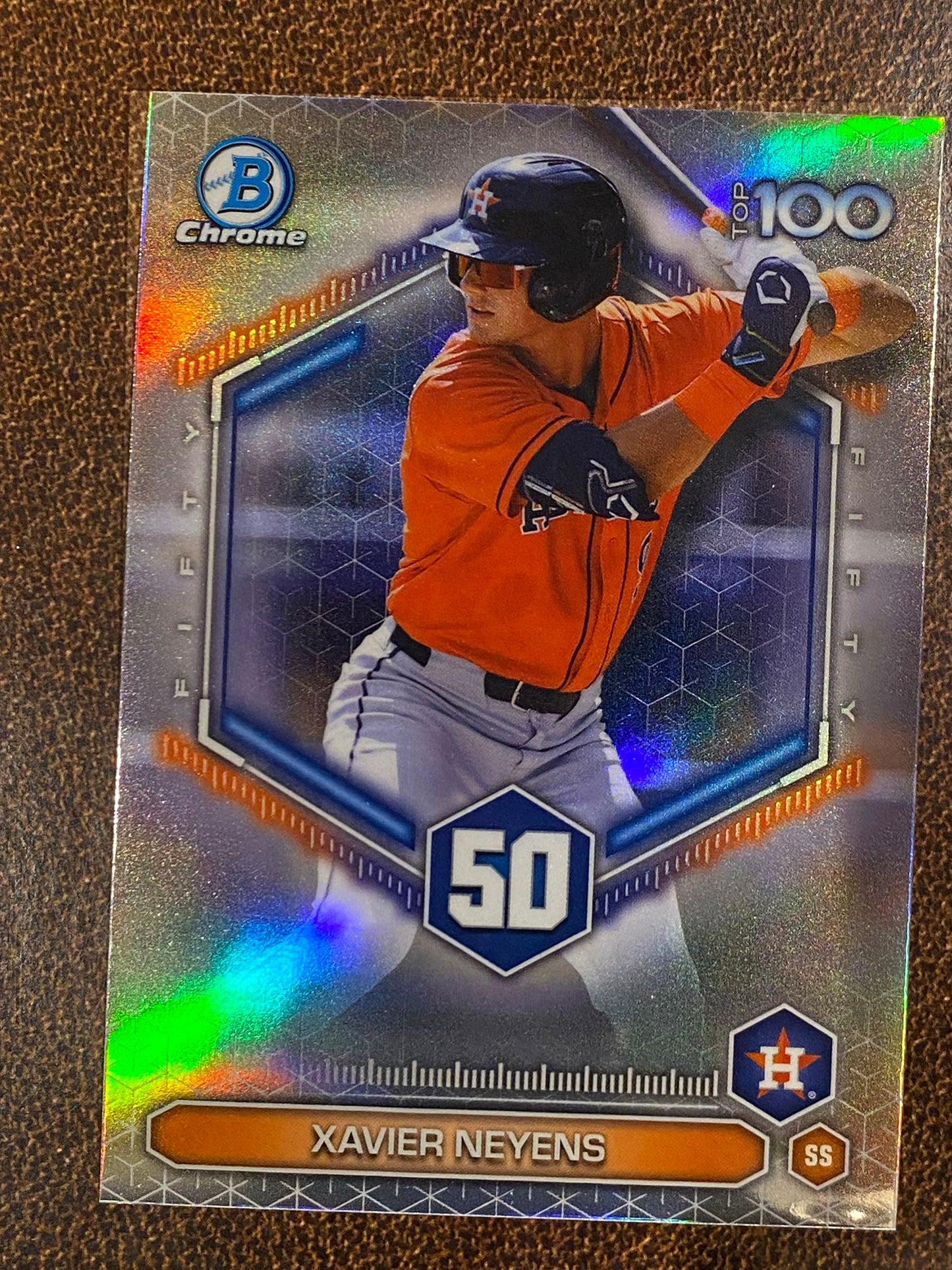 Xavier Neyens - 2026 Bowman - Scouts Top 100 Insert - Astros