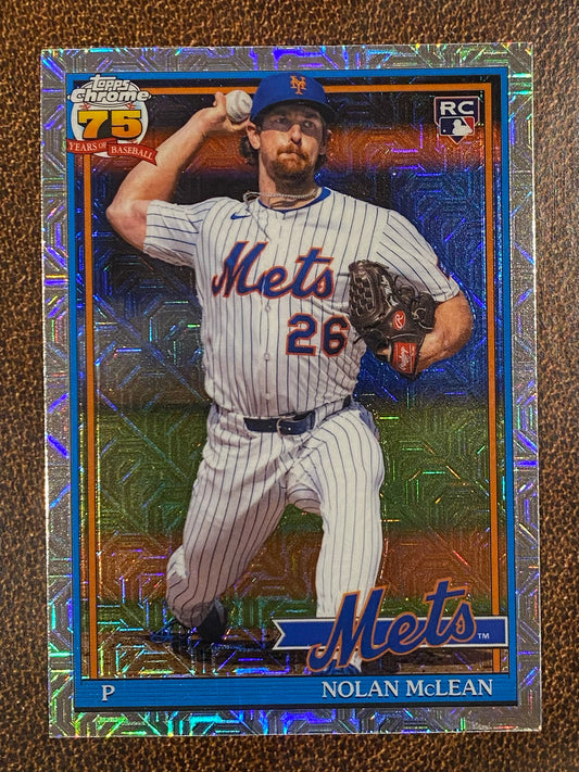 Nolan McLean - 2026 Topps Series 2 - 1991 MOJO - Mets