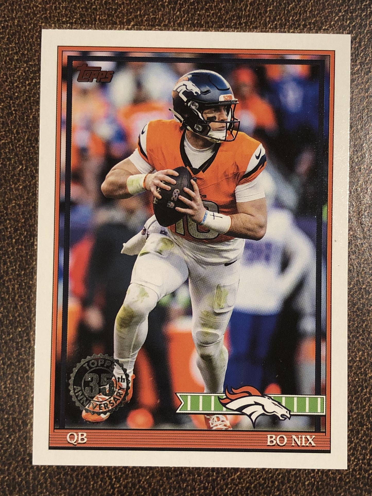 Bo Nix - 2026 Topps Flagship - 1991 Insert - Broncos