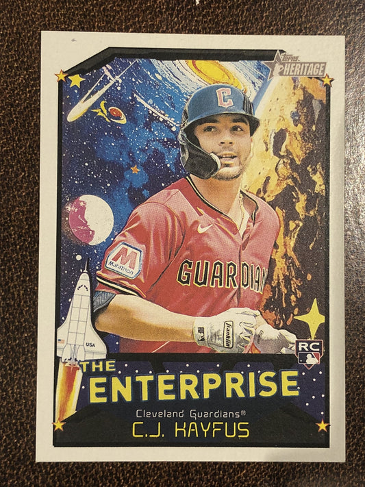 C.J. Kayfus - 2026 Topps Heritage - The Enterprise - Guardians