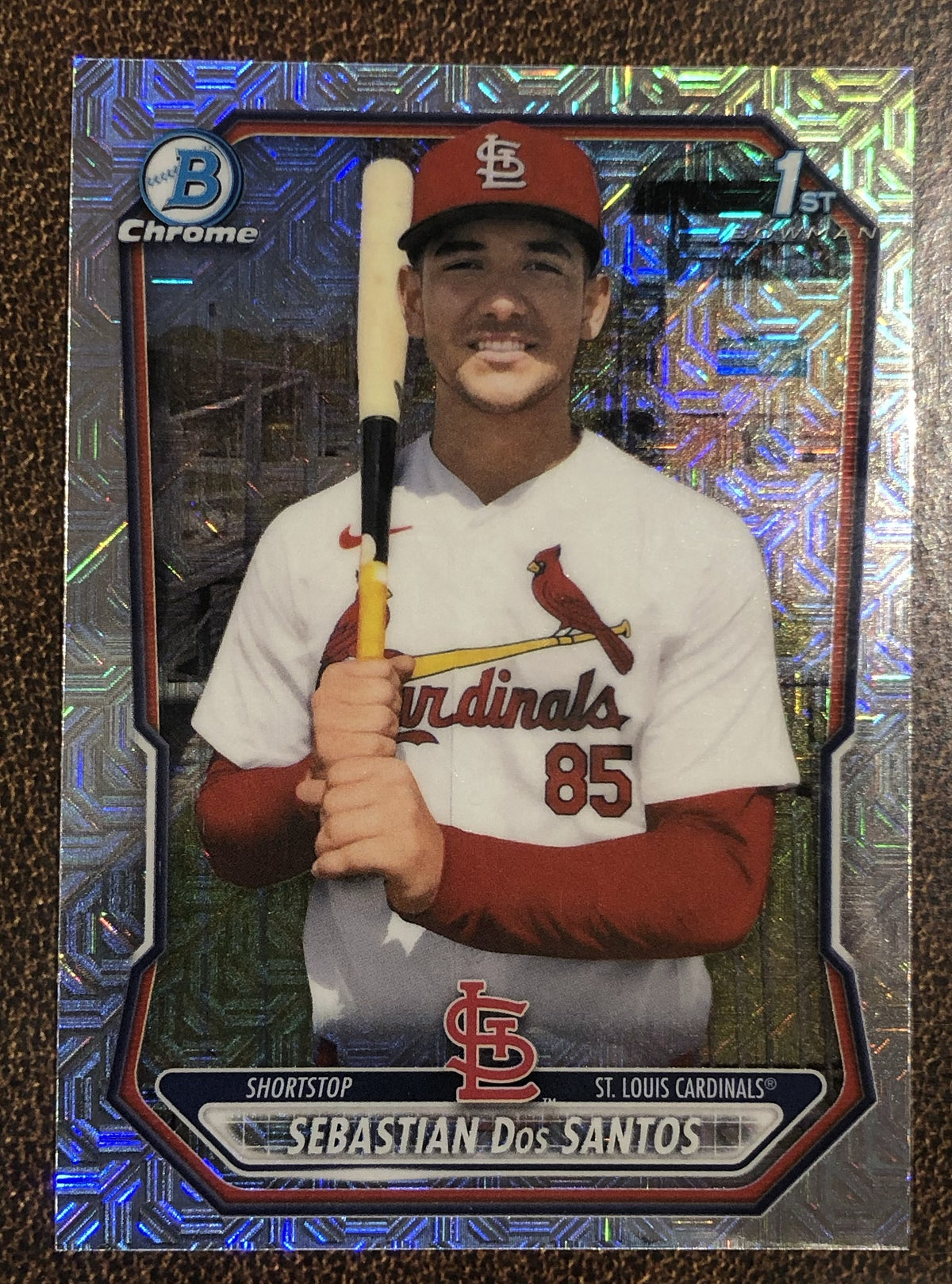 Sebastian Dos Santos - 2026 Bowman Chrome - 1st Bowman MOJO - Cardinals