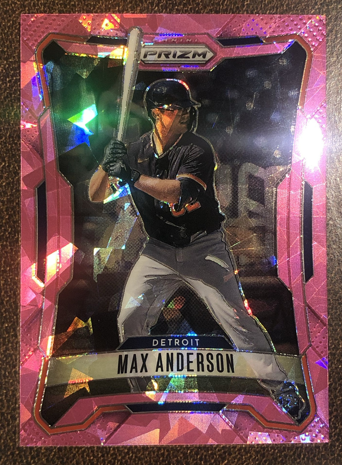 Max Anderson - 2026 Panini Prizm - Pink Ice - Tigers