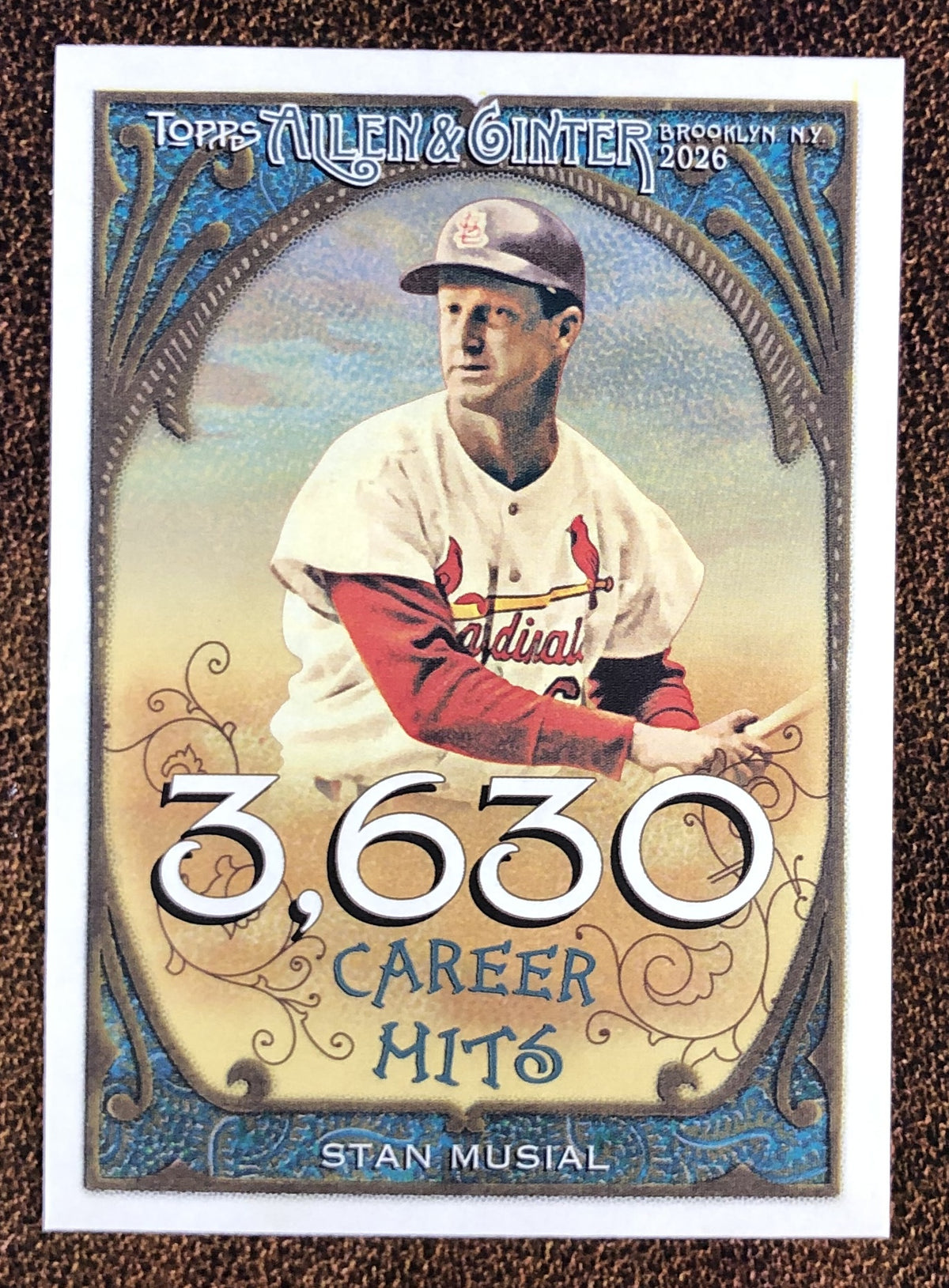 Stan Musial - 2026 Topps Allen & Ginter - Career Insert (CR-37) - Cardinals