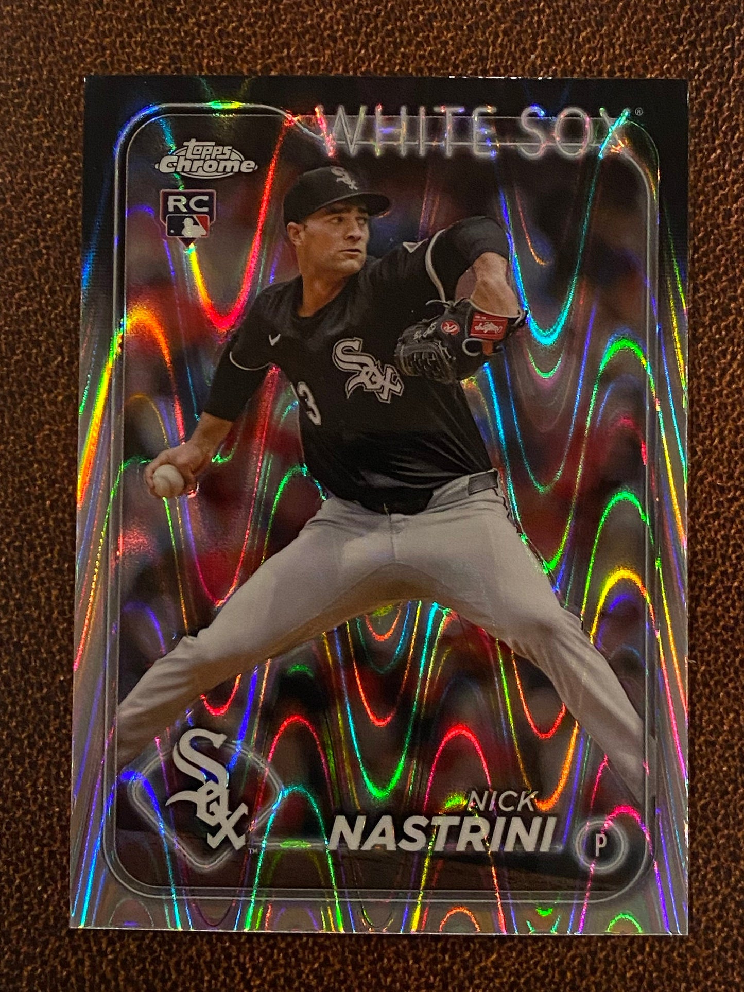 Nick Nastrini - 2024 Topps Chrome Update - Raywave Refractor - White Sox